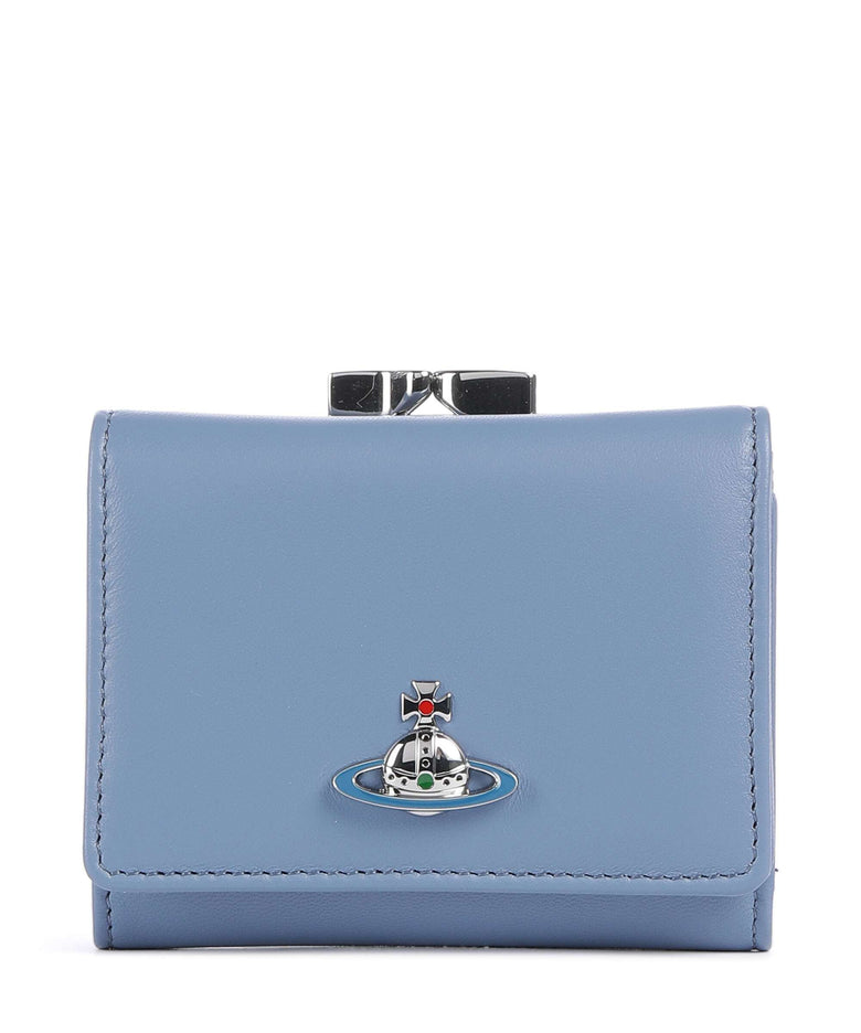 Vivienne Westwood Frame Nappa Small Wallet blue
