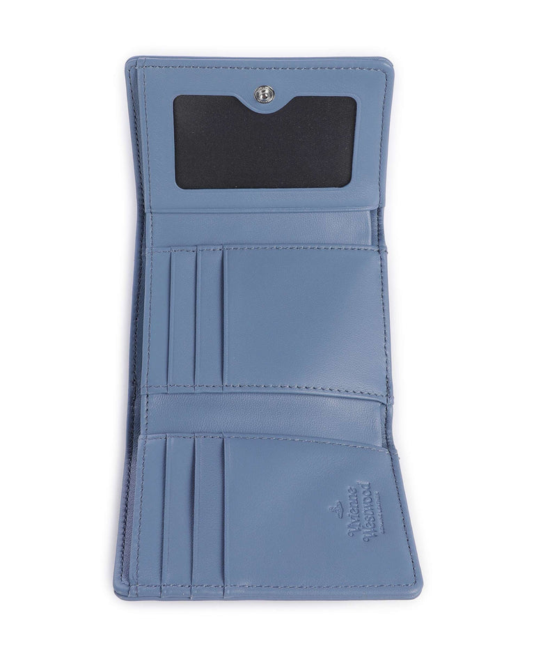 Vivienne Westwood Frame Nappa Small Wallet blue