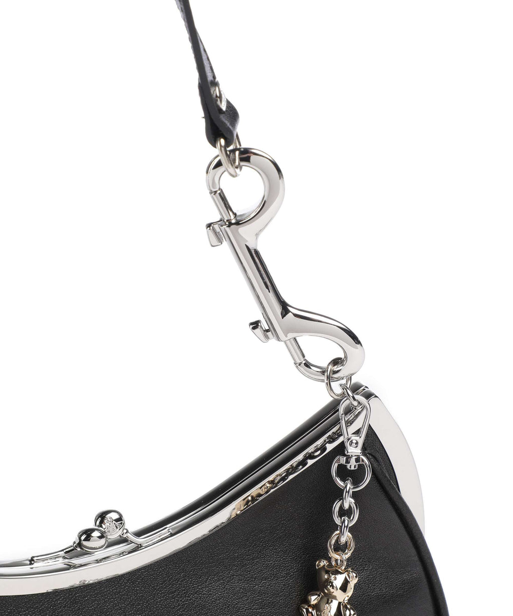 Vivienne Westwood Charm Frame Supple Shoulder bag black