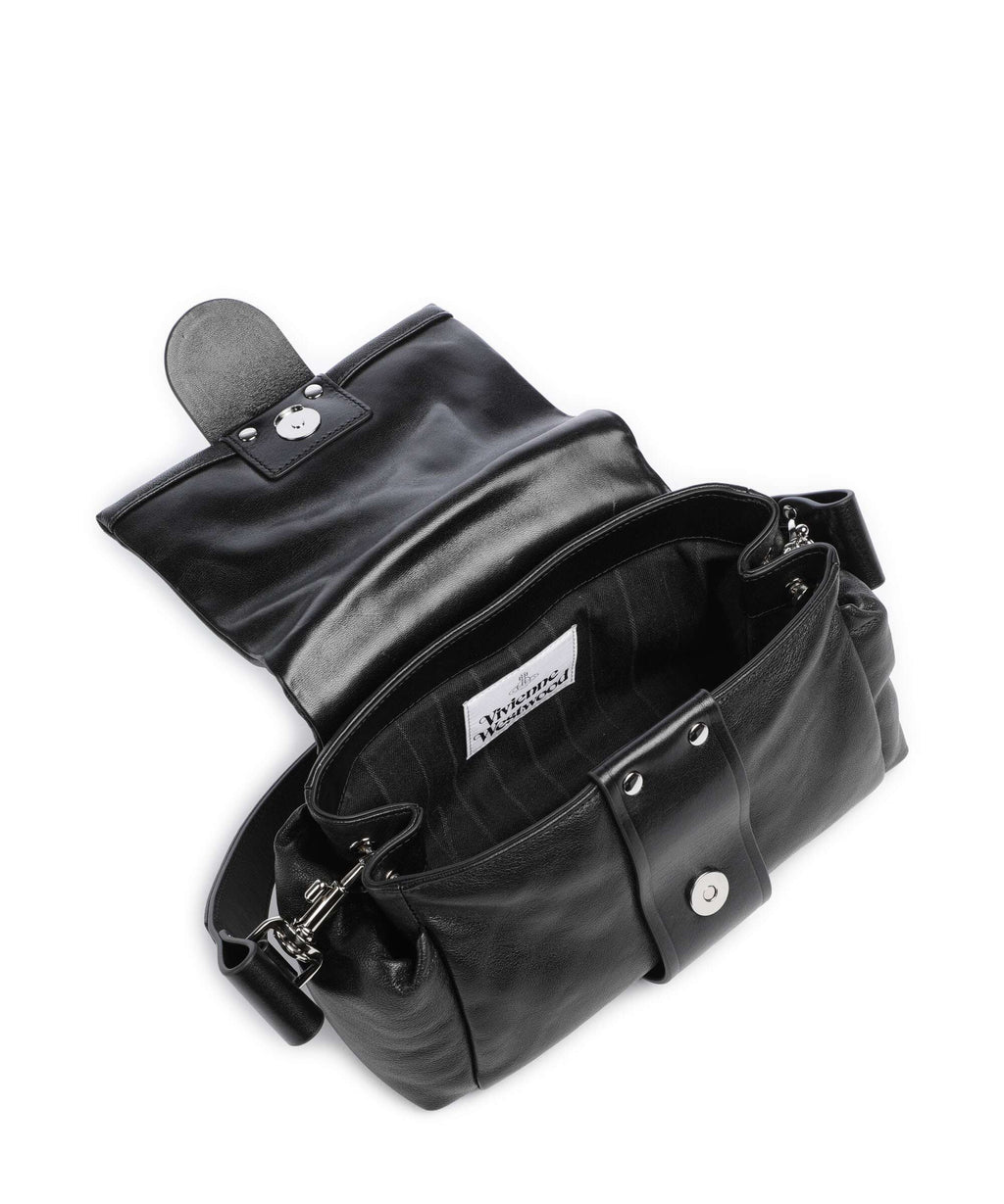 Vivienne Westwood Hazel Treasure Supple Shoulder bag black