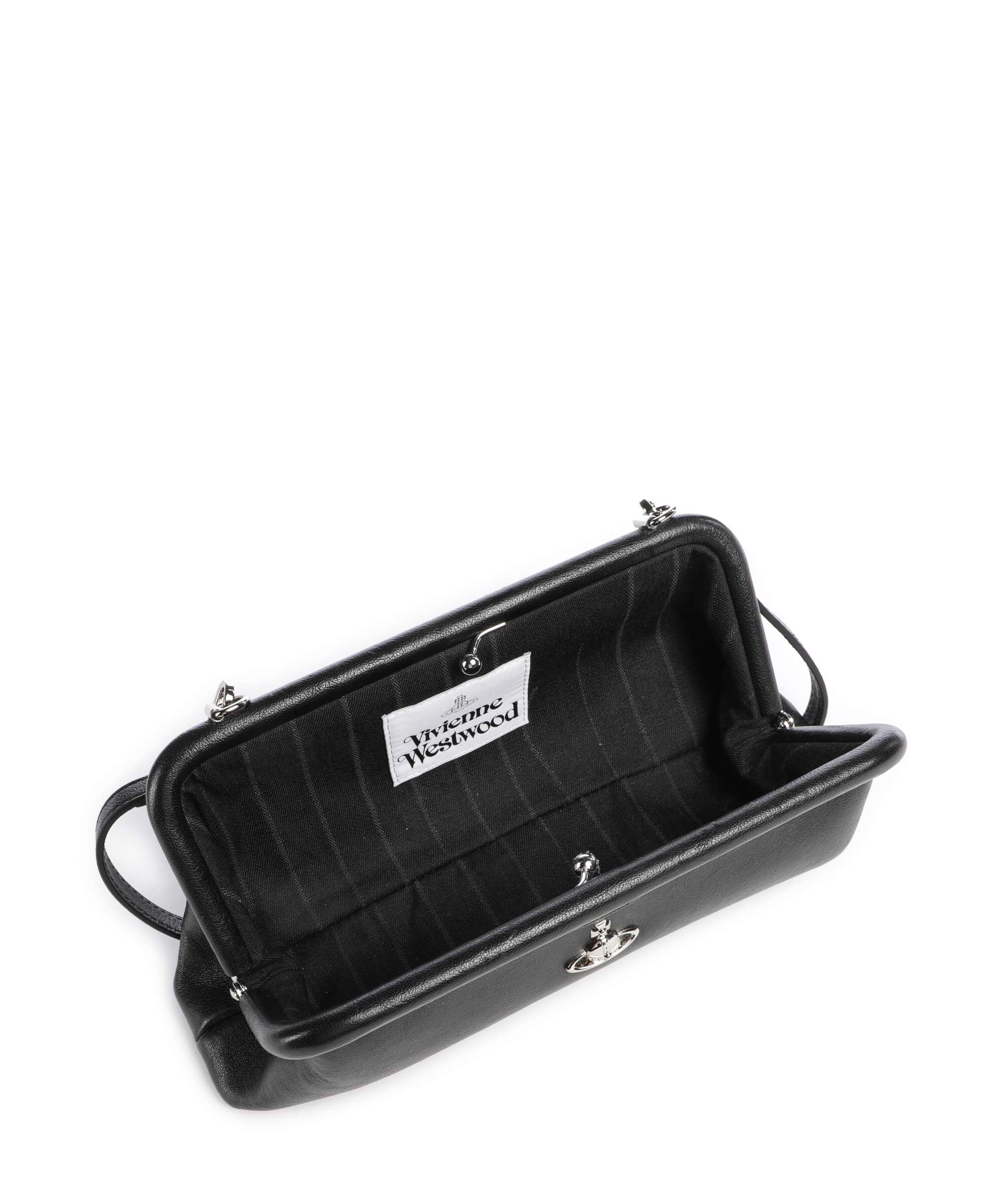 Vivienne Westwood Jane Frame Supple Shoulder bag black