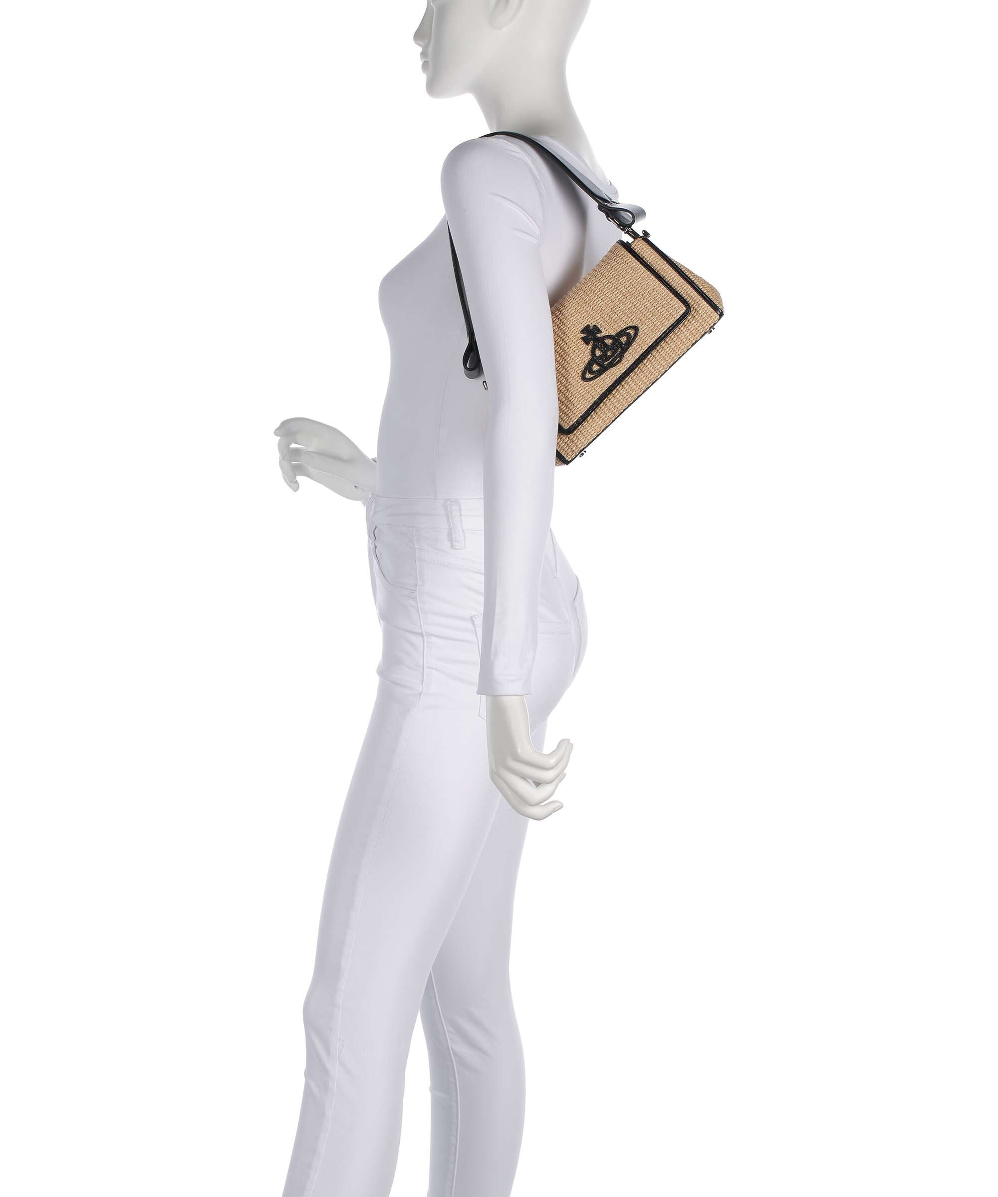 Vivienne Westwood Hazel Medium Shoulder bag natural