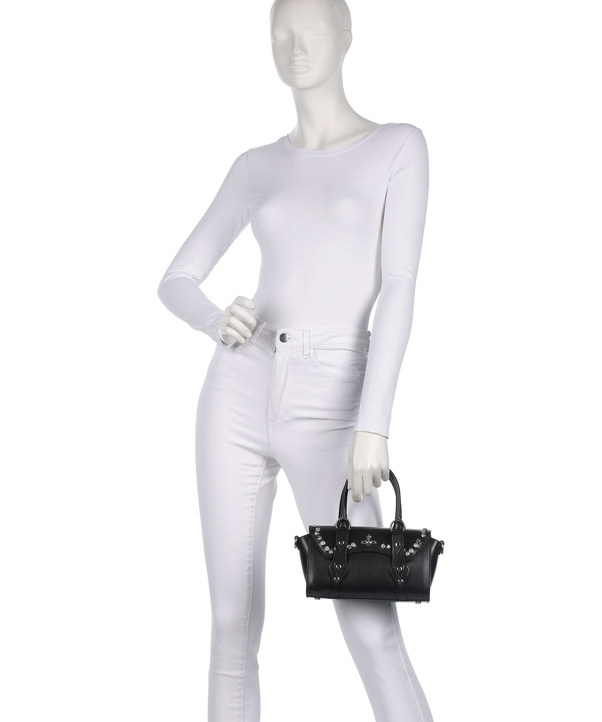 Vivienne Westwood Bettina Smooth Mini Handbag black