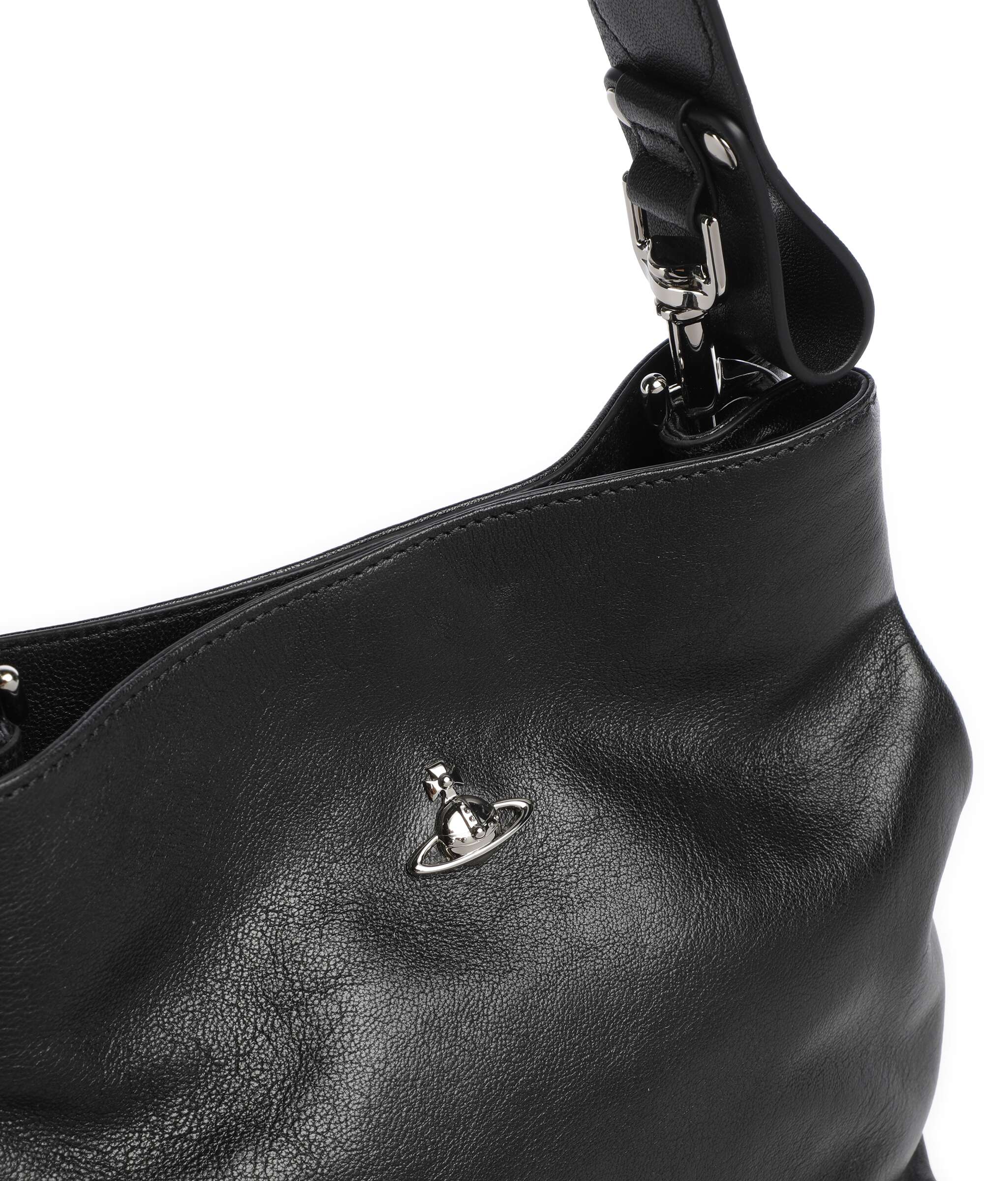 Vivienne Westwood Lottie Supple Small Hobo bag black