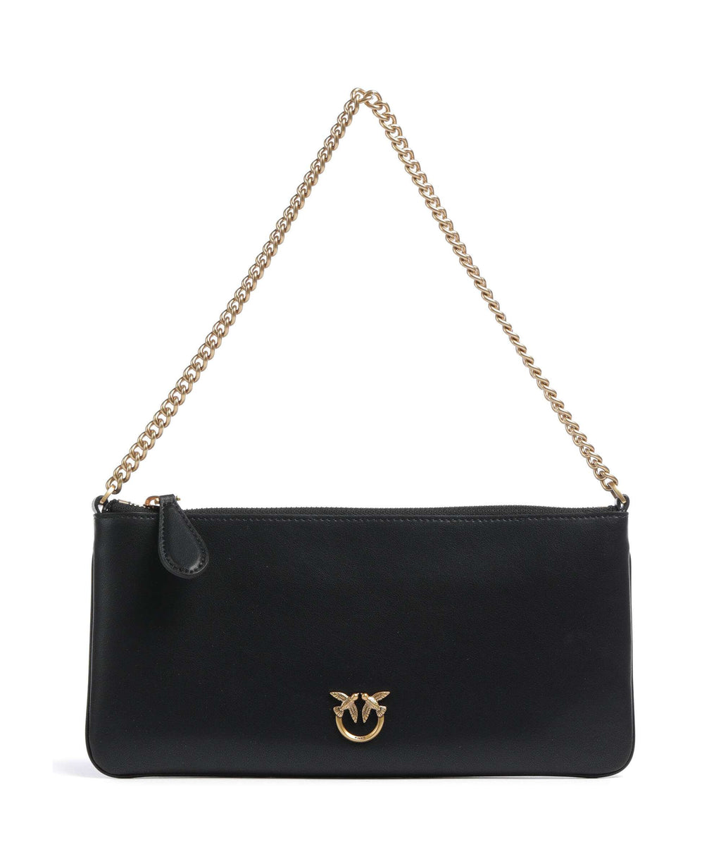 Pinko Flat Horizontal Shoulder bag nero