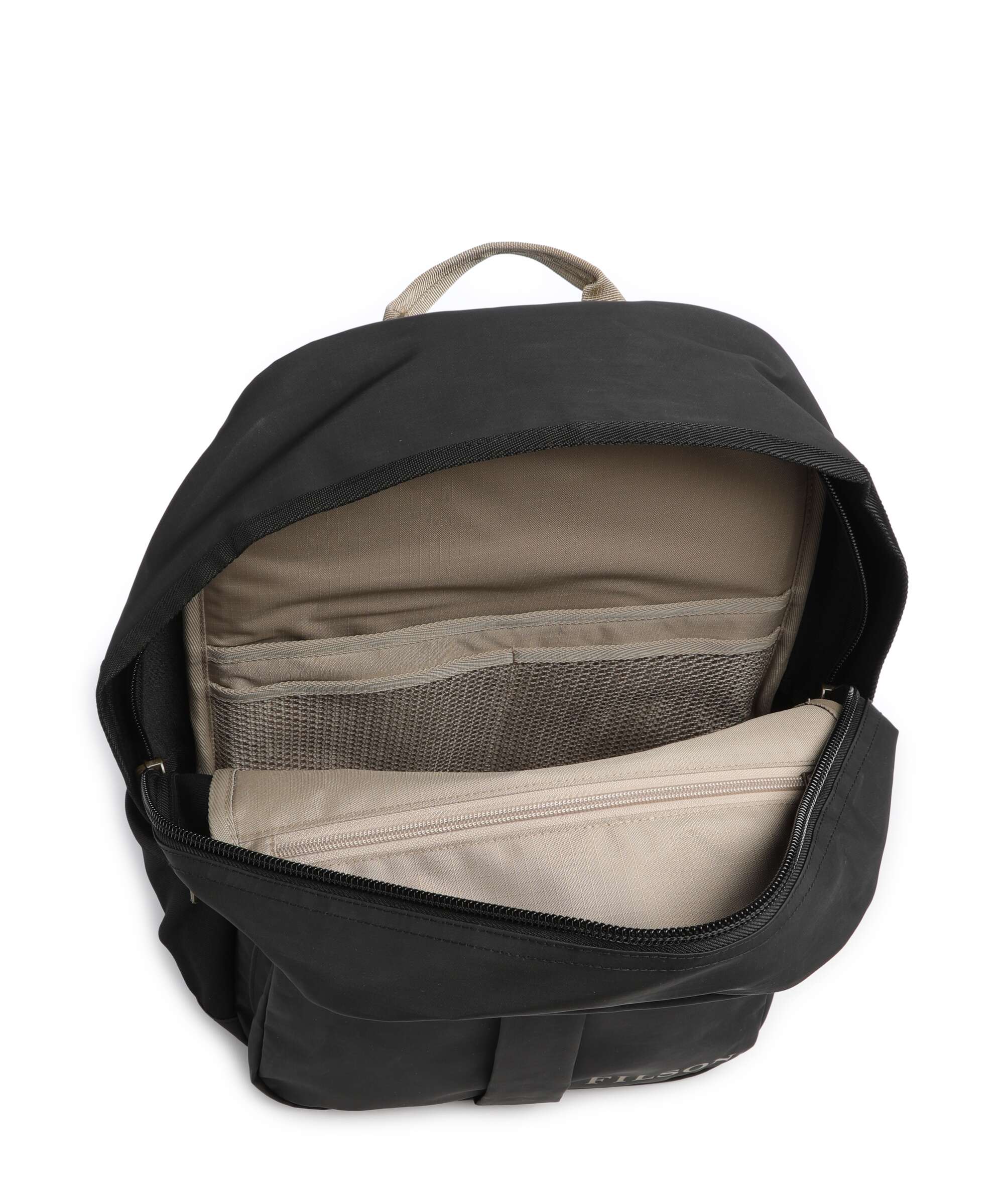 Filson Tin Cloth Backpack black/covert