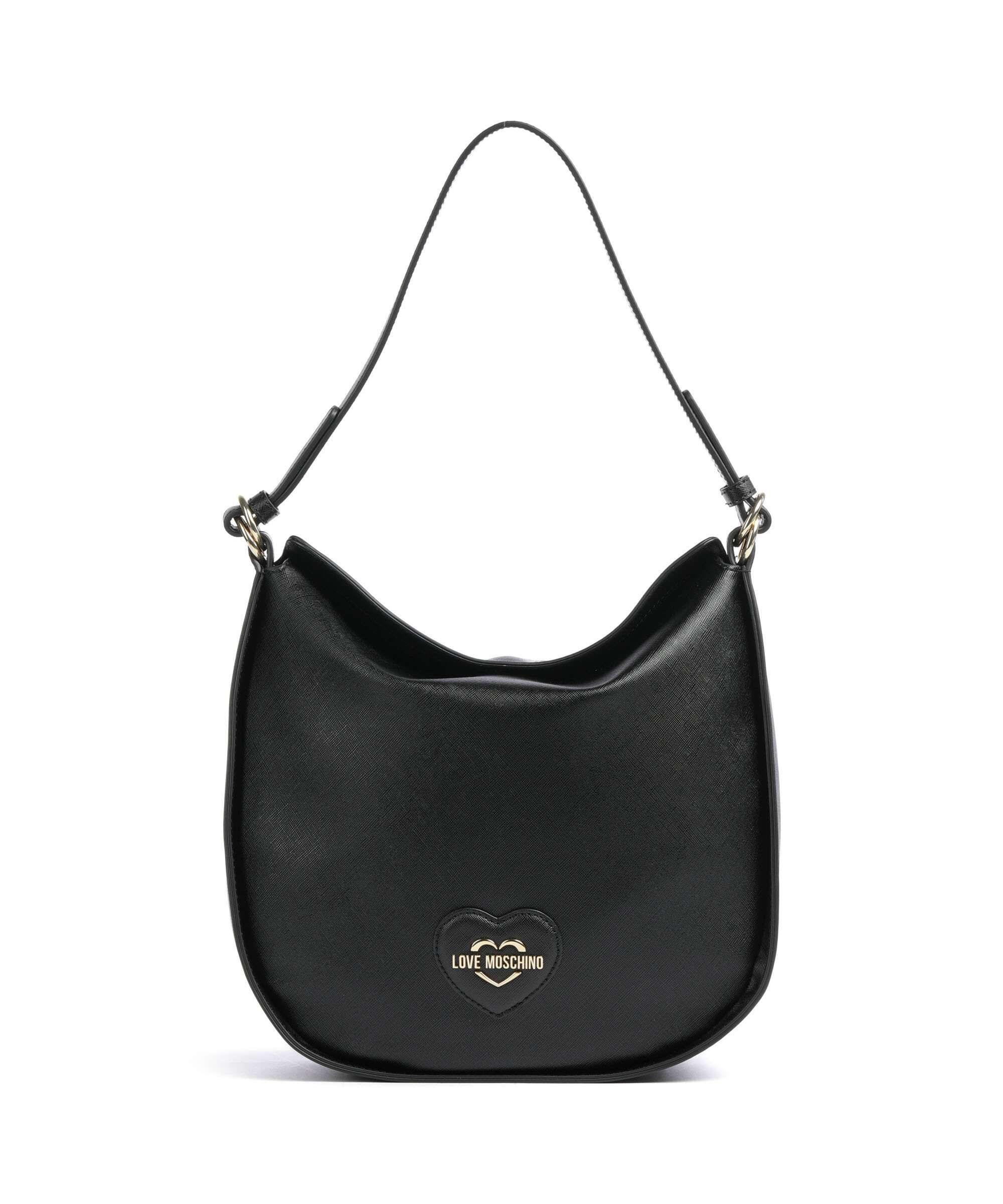 Love Moschino Sweet Heart Hobo bag nero