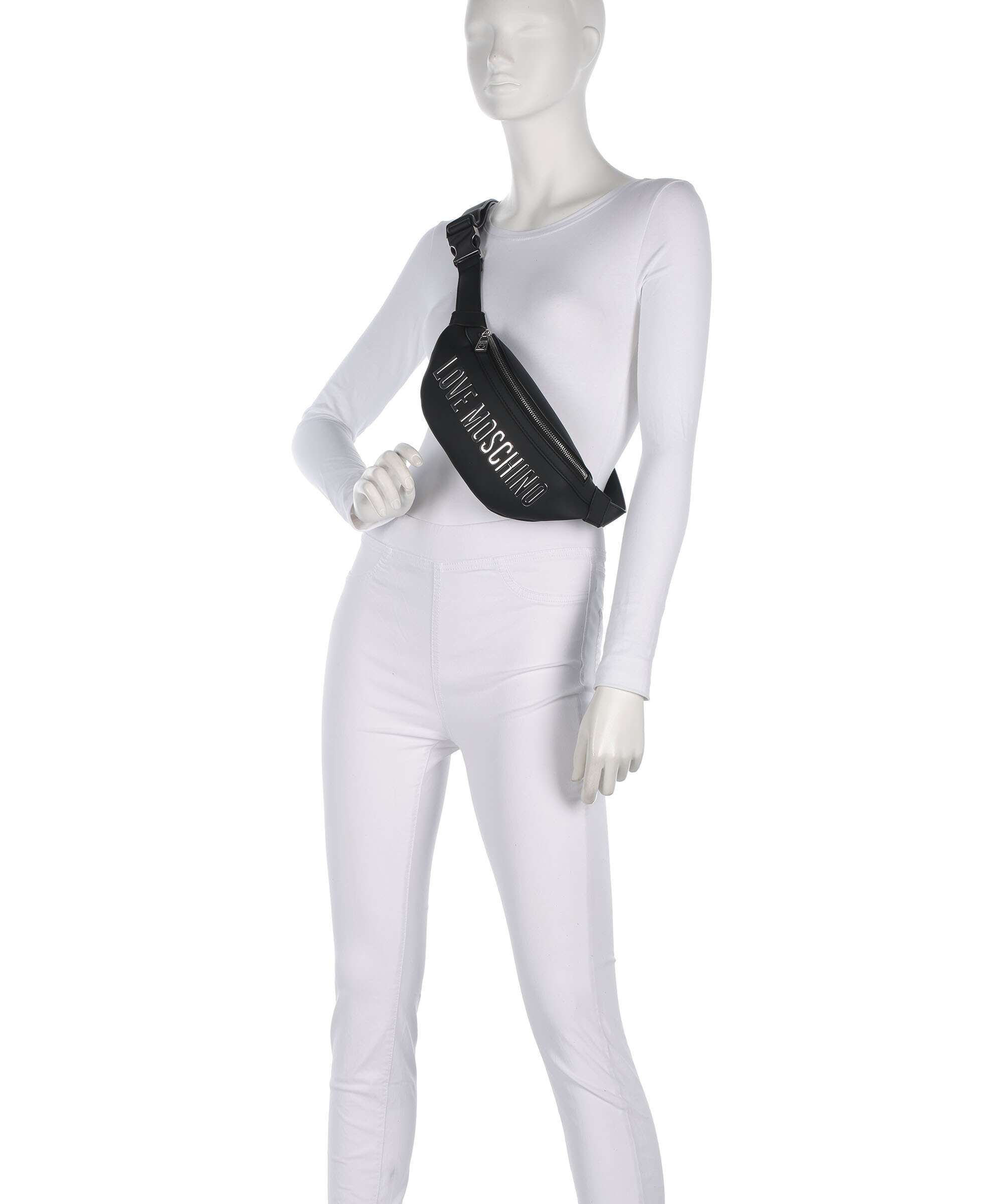 Love Moschino Bold Love Belt bag black