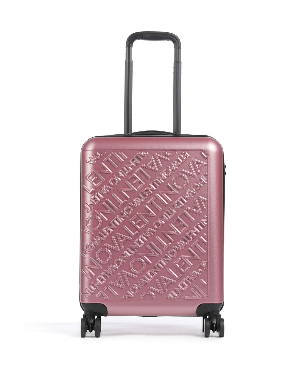 Valentino Bags Mars Spinner (4 wheels) rosa antico