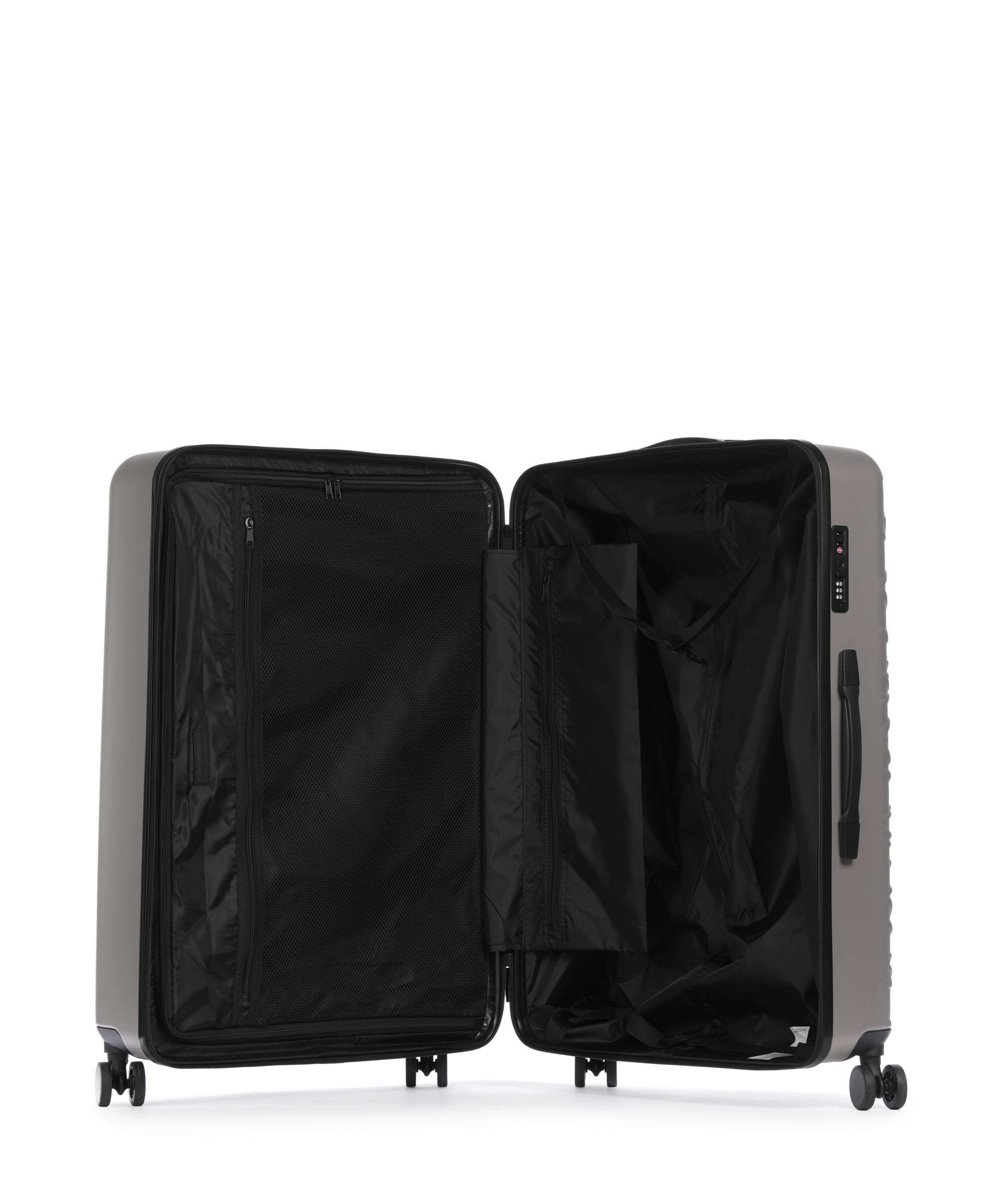 Valentino Bags Mars Spinner (4 wheels) silver