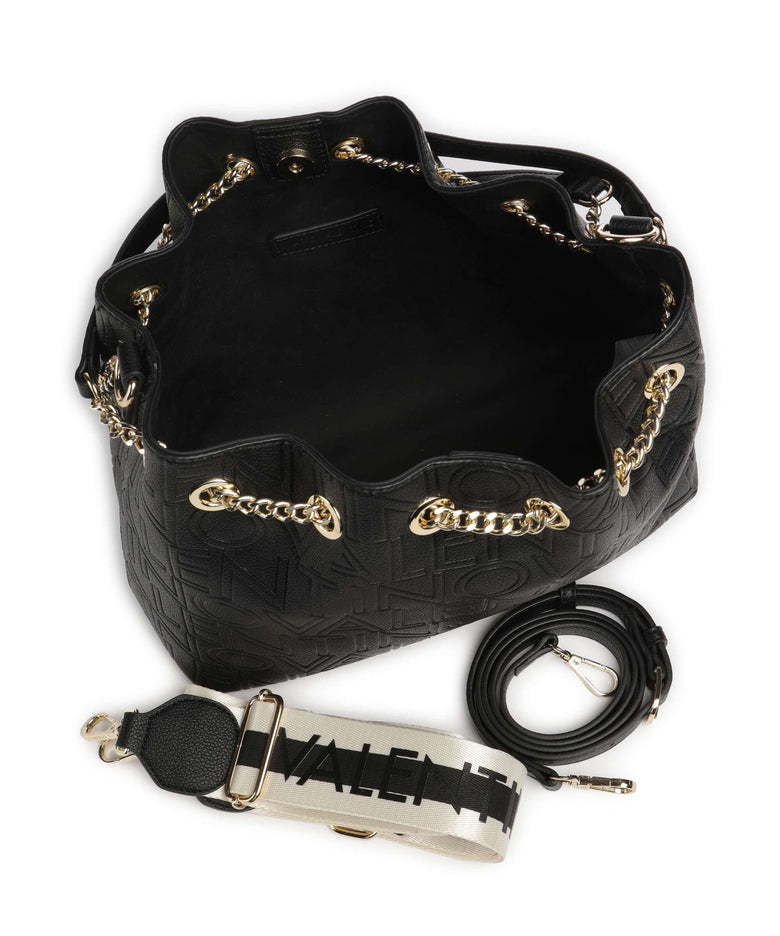 Valentino Bags Pansy Bucket bag nero