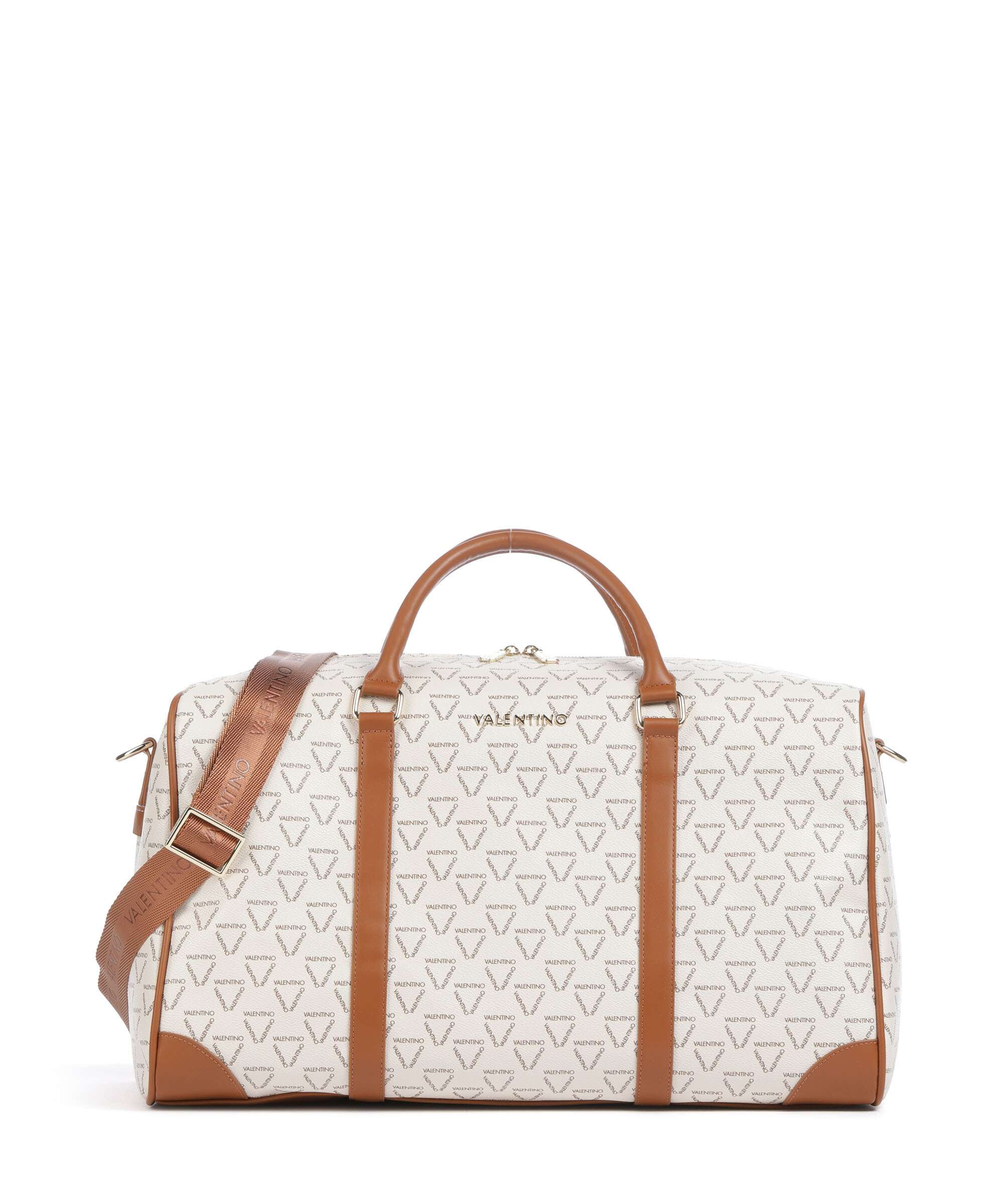 Valentino Bags Lady Re Weekend bag bianco/cuoio