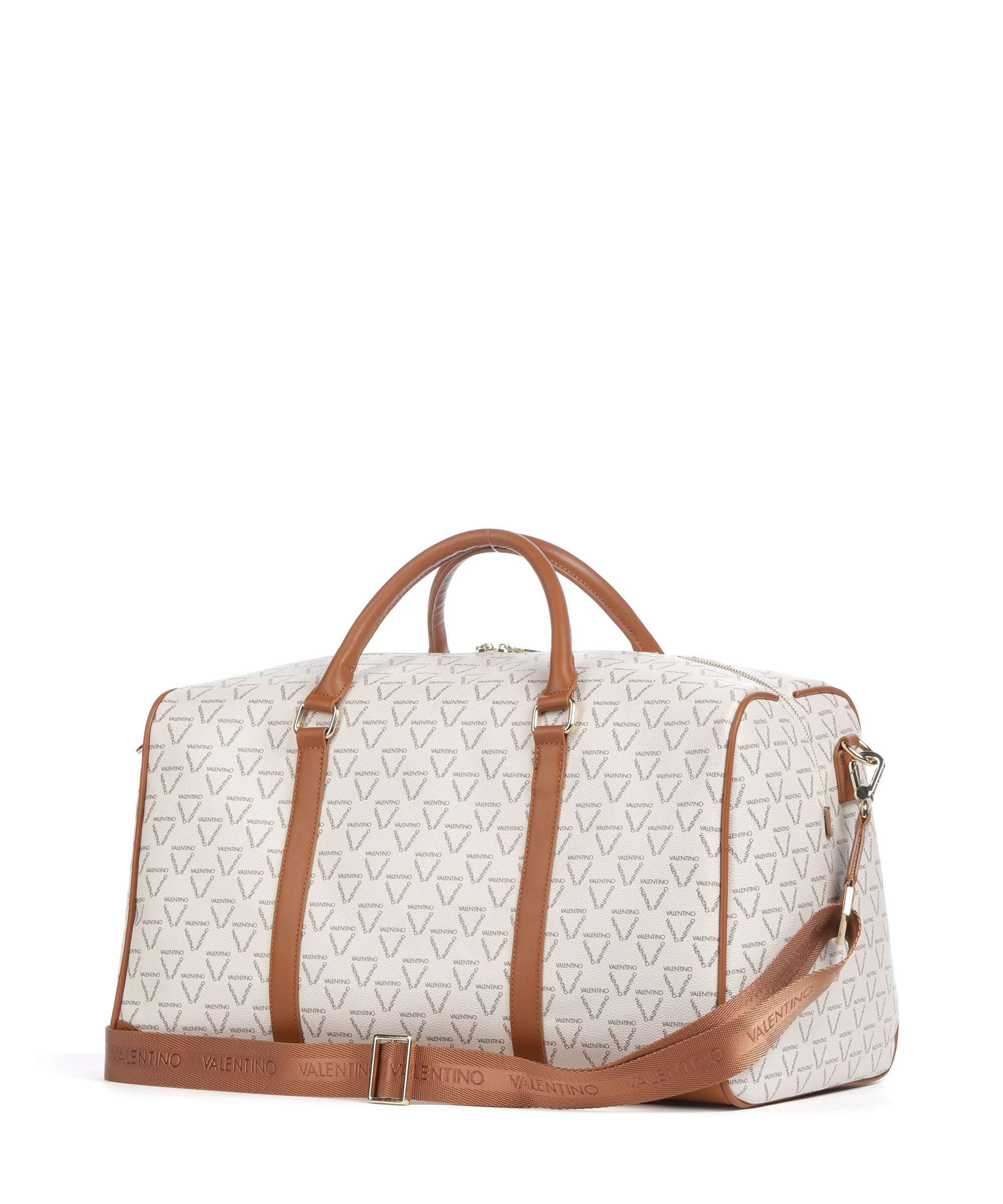 Valentino Bags Lady Re Weekend bag bianco/cuoio