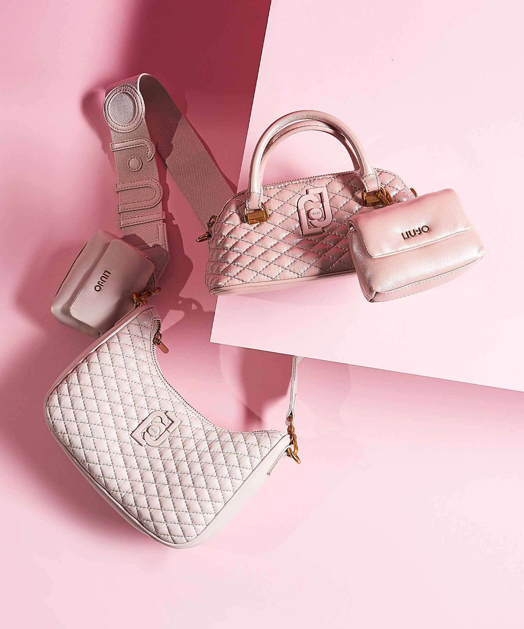 Liu Jo Achala Crossbody bag rose smoke metallizz