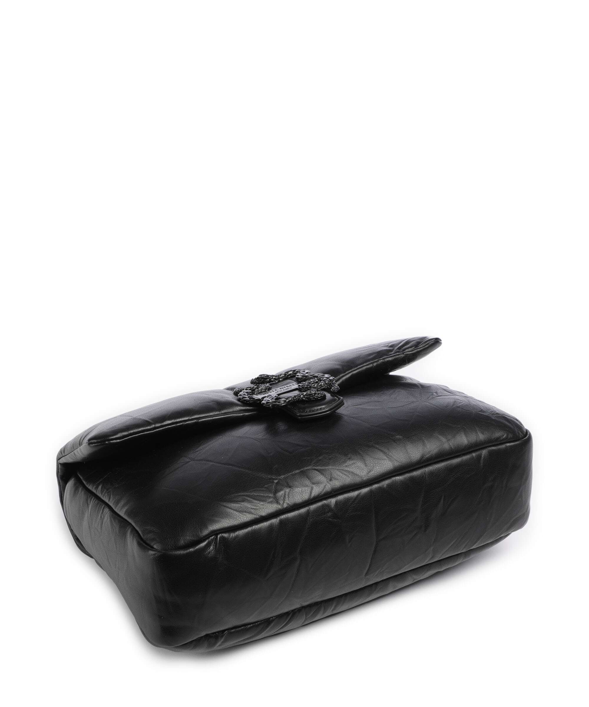 Just Cavalli Iconic Snakes Puffy Shoulder bag black