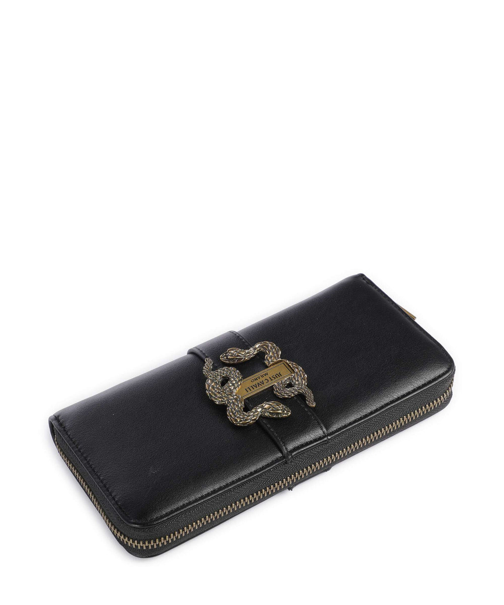 Just Cavalli Iconic Snakes Wallet black