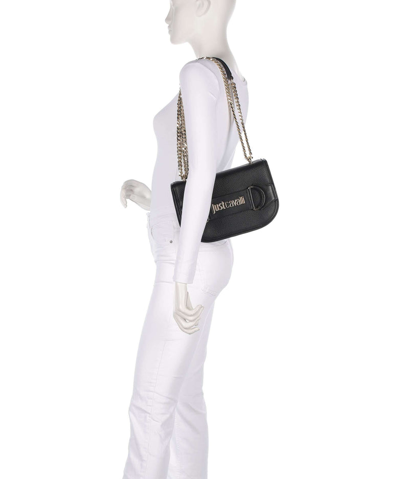 Just Cavalli Bridle Shoulder bag black