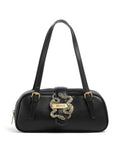 Just Cavalli Iconic Snakes Shoulder bag black