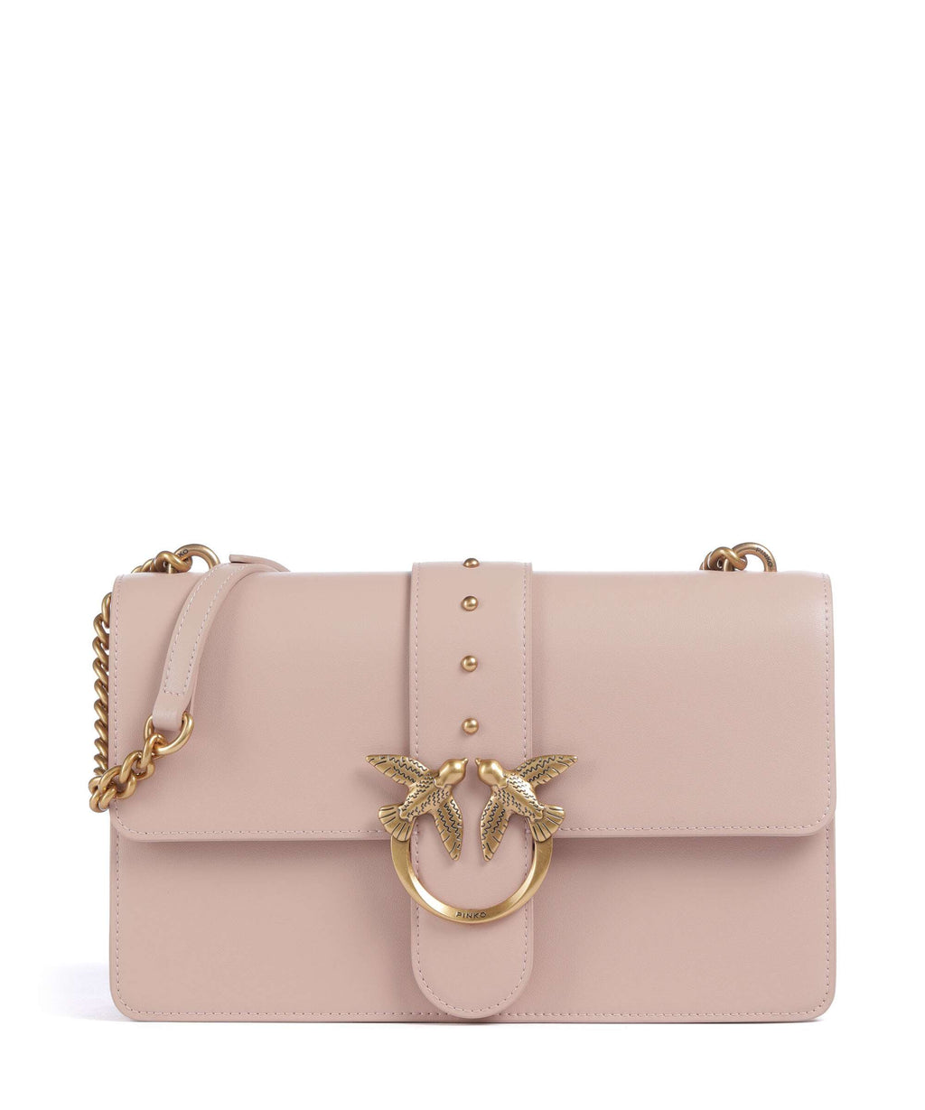 Pinko Love One Classic Crossbody bag cipria/antique gold