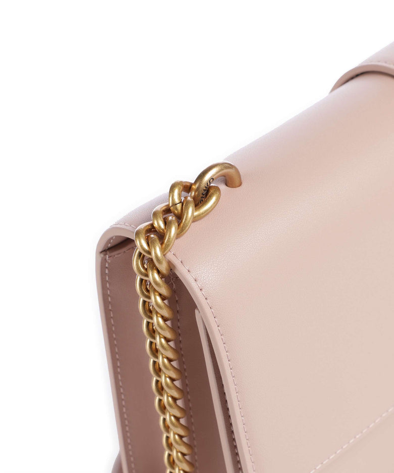 Pinko Love One Classic Crossbody bag cipria/antique gold