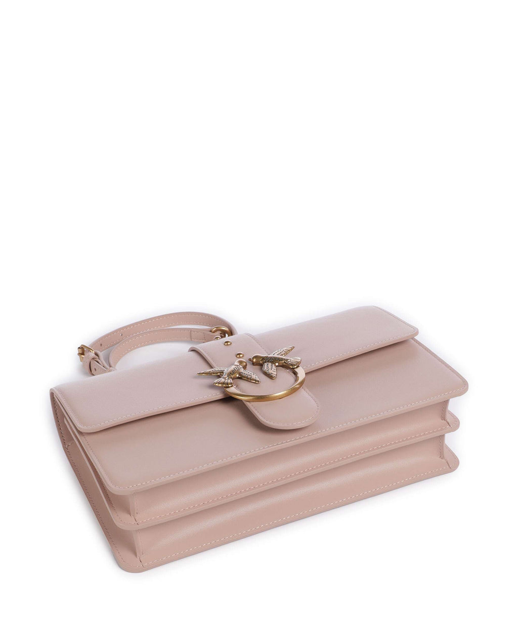 Pinko Love One Classic Crossbody bag cipria/antique gold