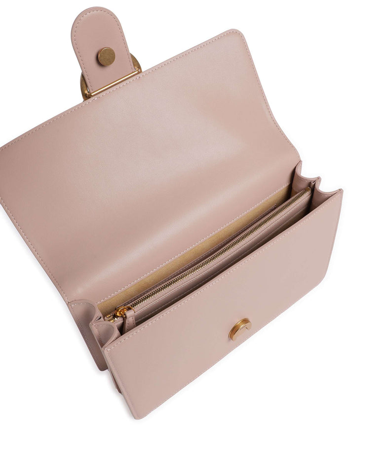 Pinko Love One Classic Crossbody bag cipria/antique gold