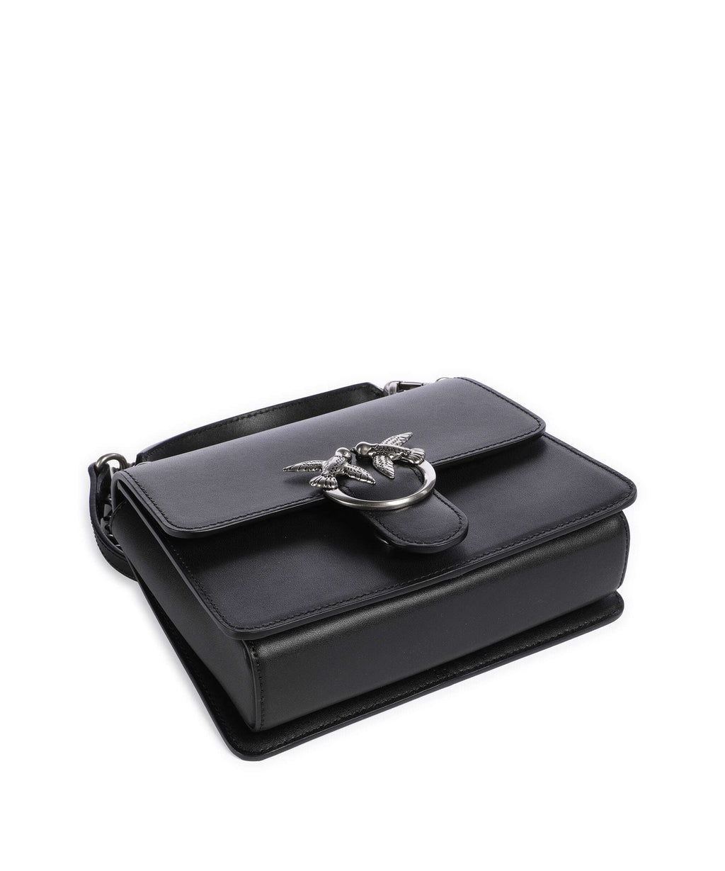 Pinko Love One Mini Handbag nero/old silver