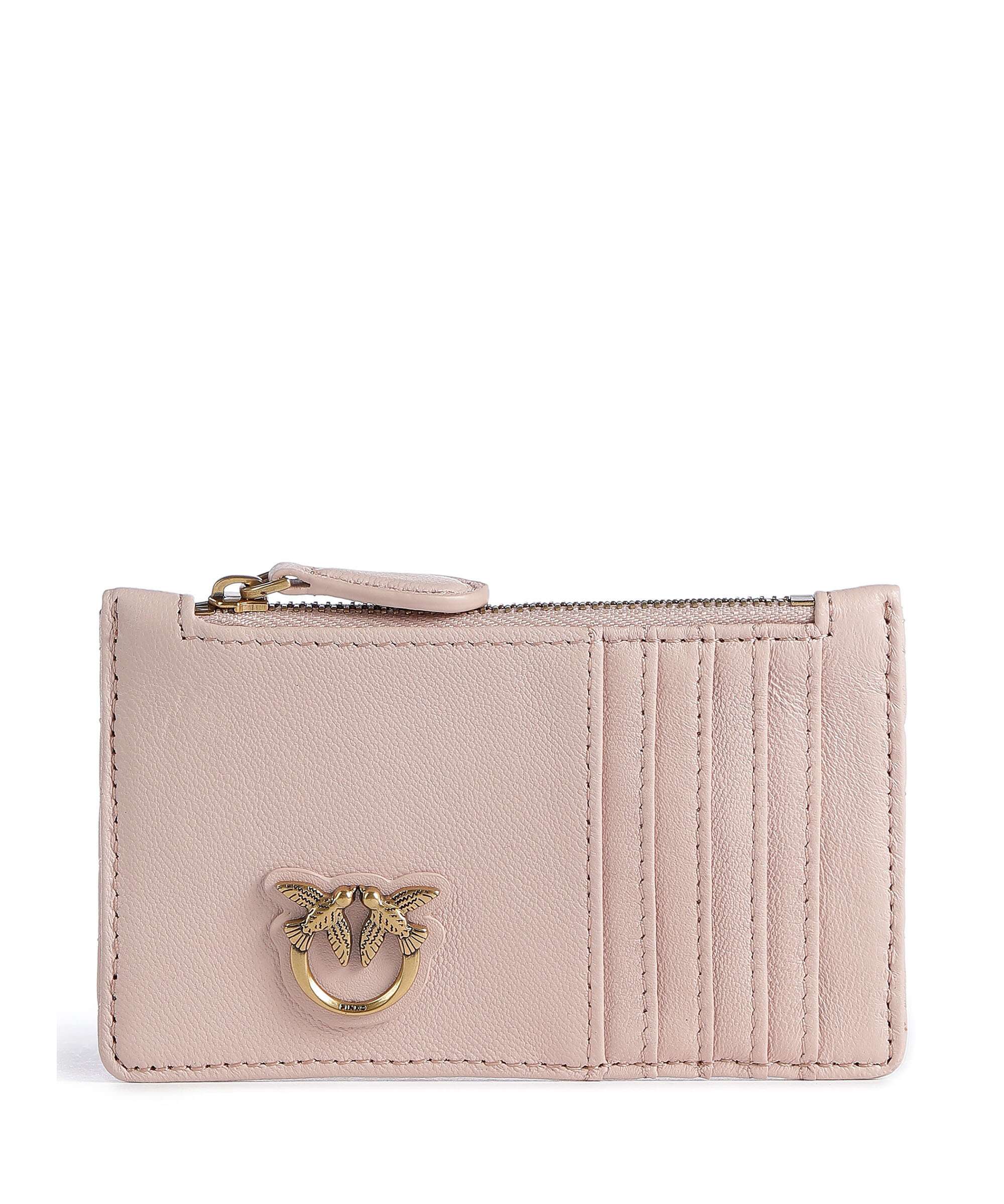 Pinko Airone Credit card holder cipria/antique gold