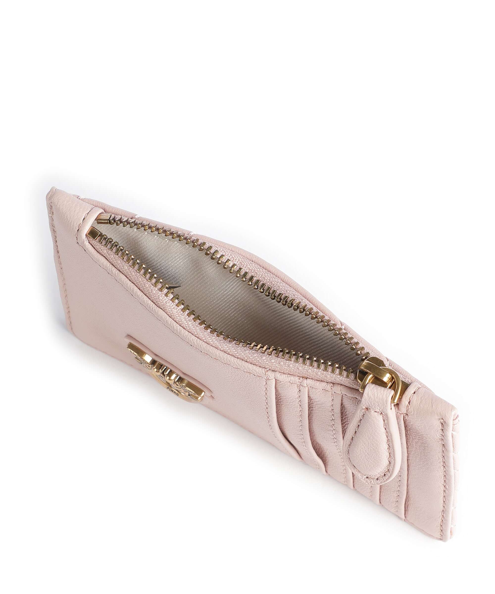 Pinko Airone Credit card holder cipria/antique gold