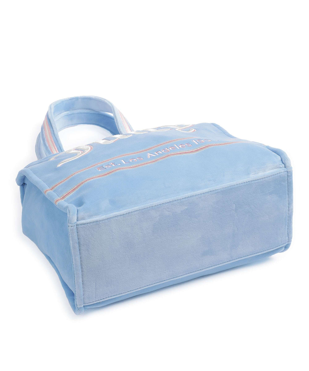 Juicy Couture Iris Velvet L Tote bag powder blue/white