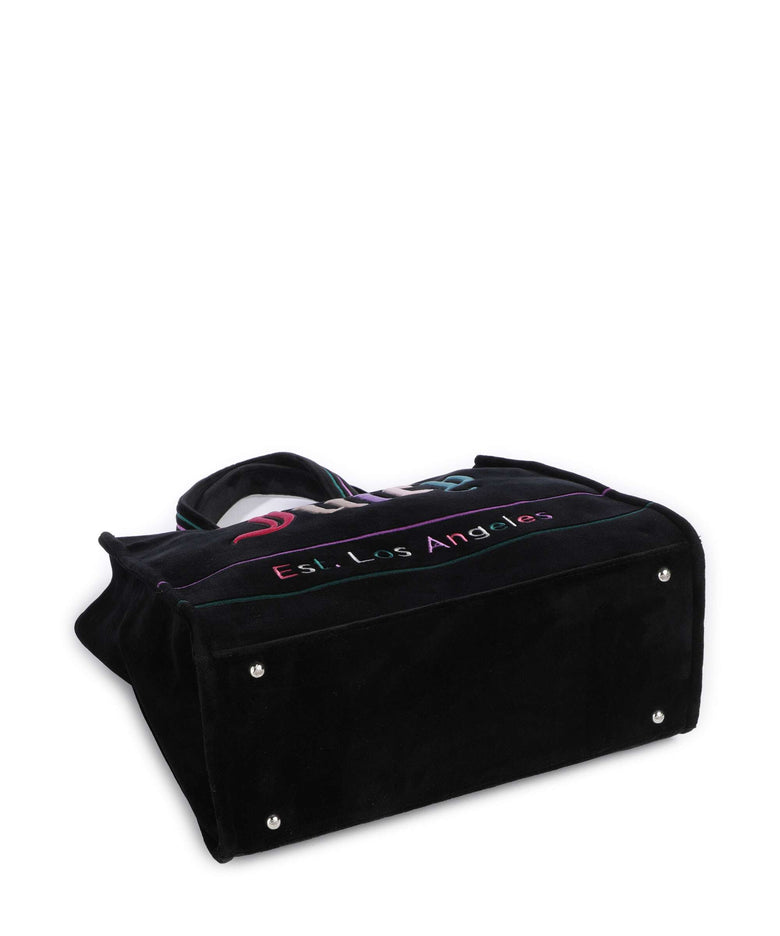Juicy Couture Iris Velvet L Tote bag black