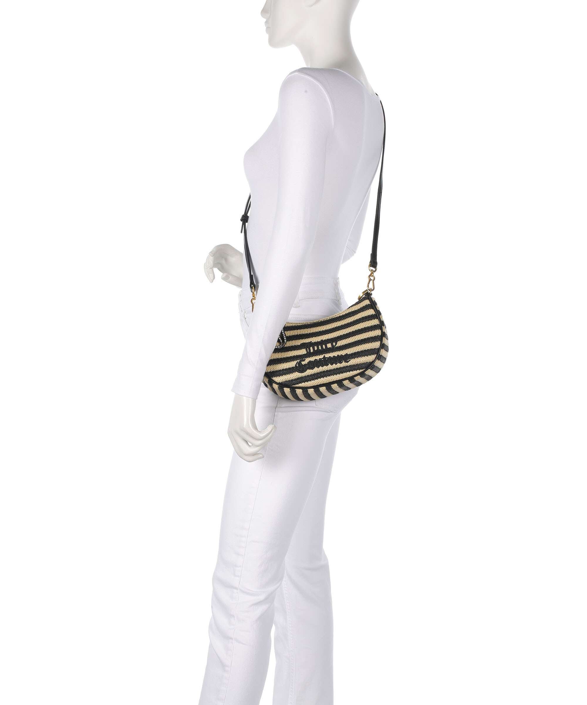 Juicy Couture Blossom Straw S Shoulder bag black/natural