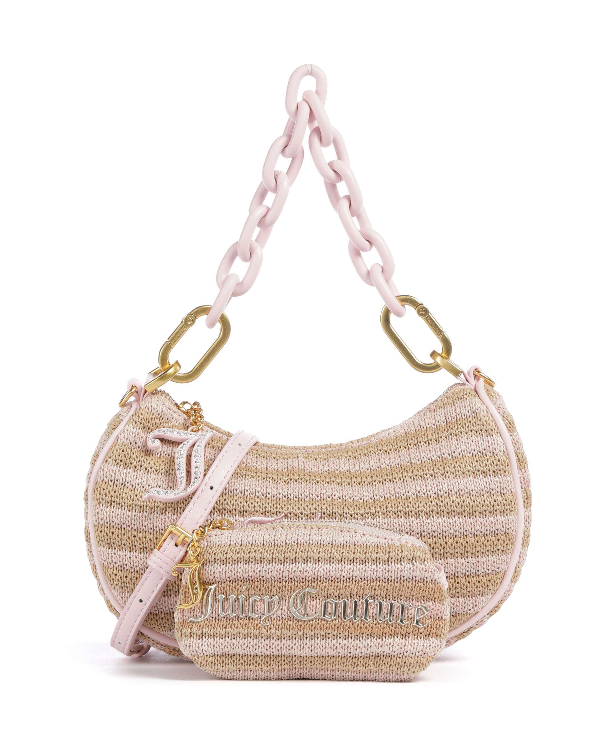 Juicy Couture Blossom Straw S Shoulder bag cherry blossom/natural