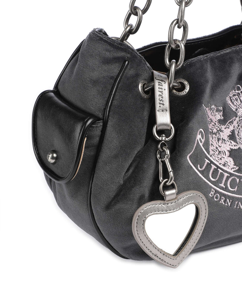 Juicy Couture Daydreamer Classic Crest M Hobo bag grey