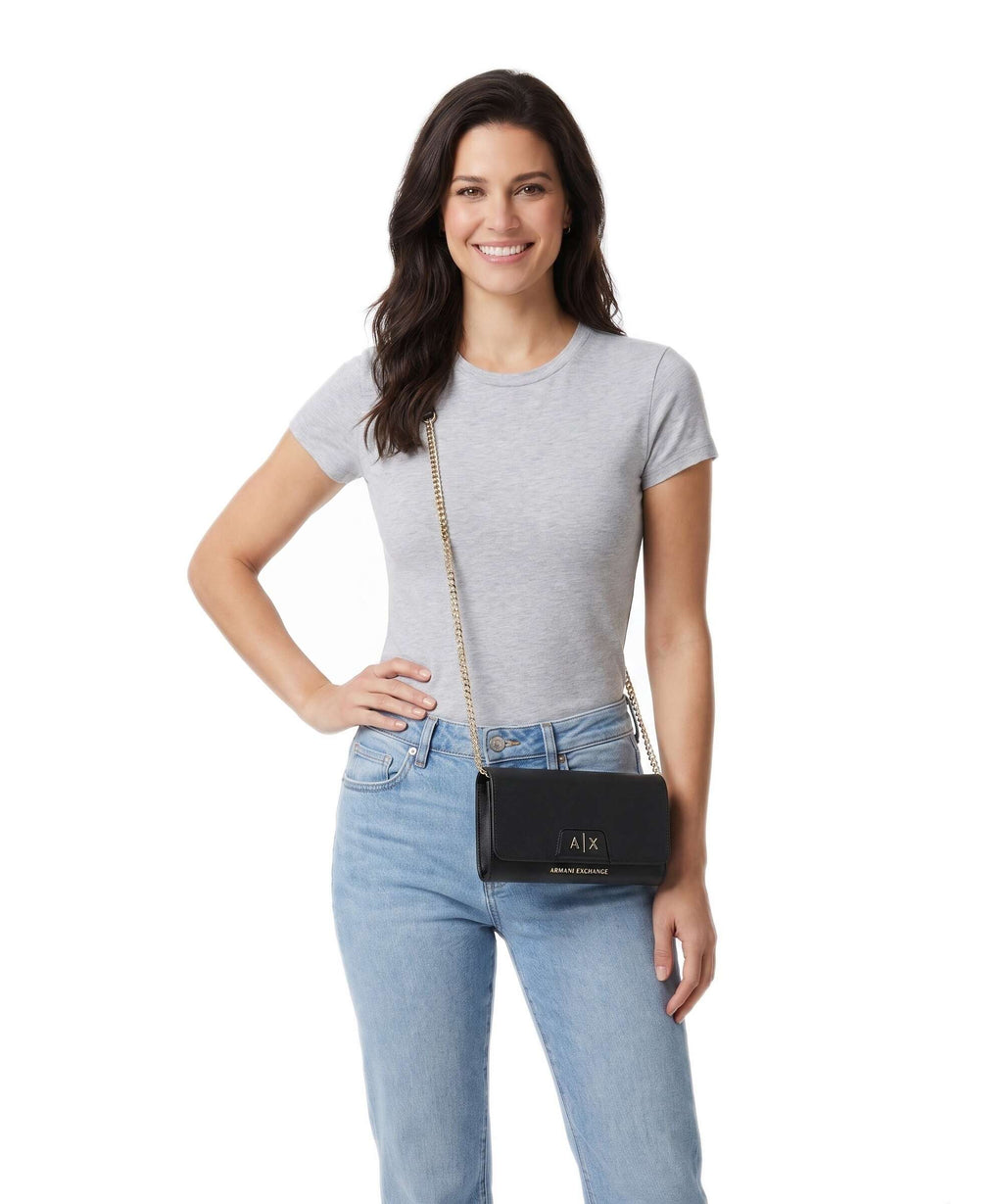 Armani Exchange Amelie Crossbody bag black