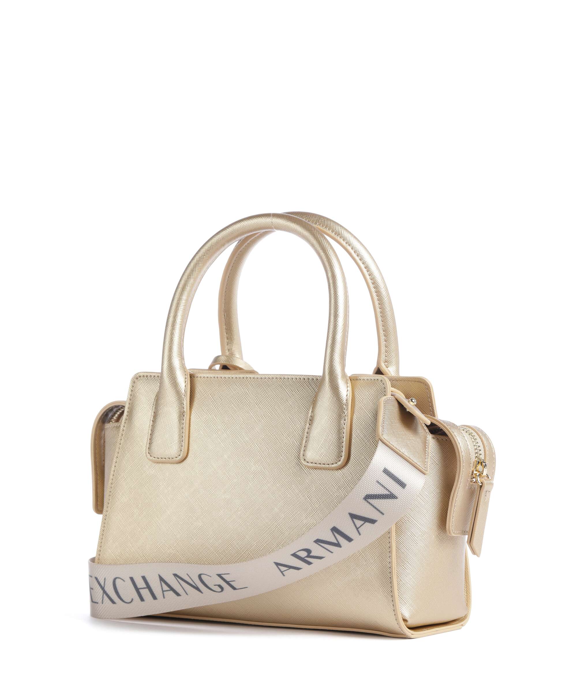 Armani Exchange Amelie S Handbag light gold