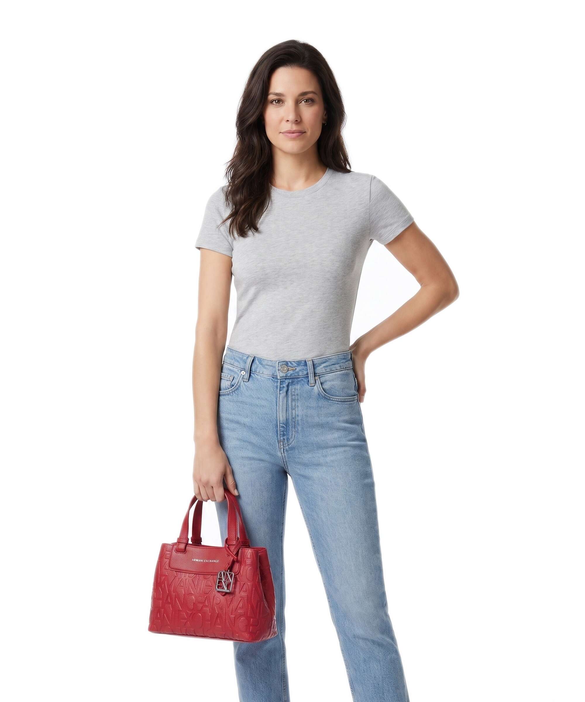 Armani Exchange Liz Monogram S Handbag opera