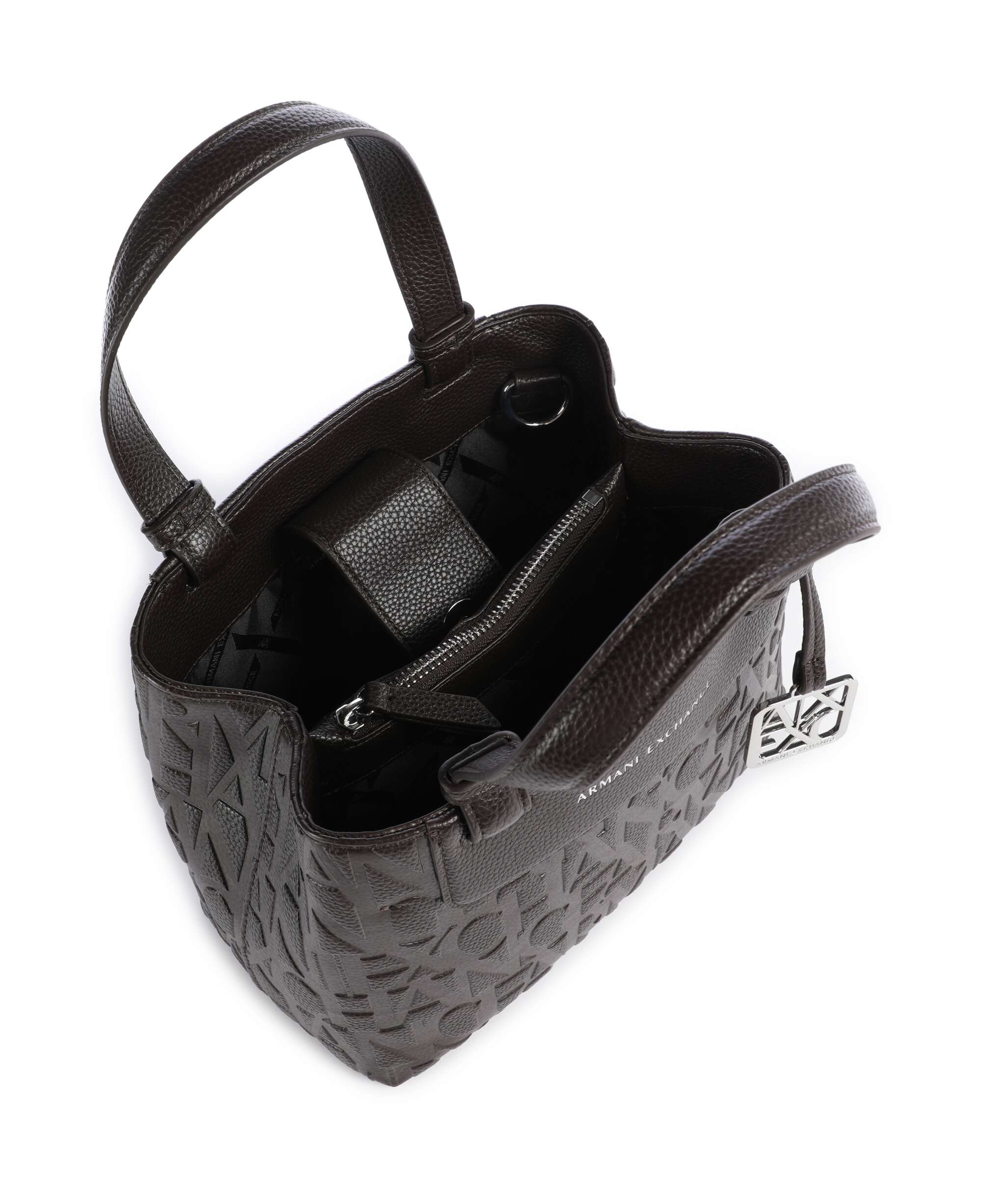 Armani Exchange Liz Monogram S Handbag antagonist