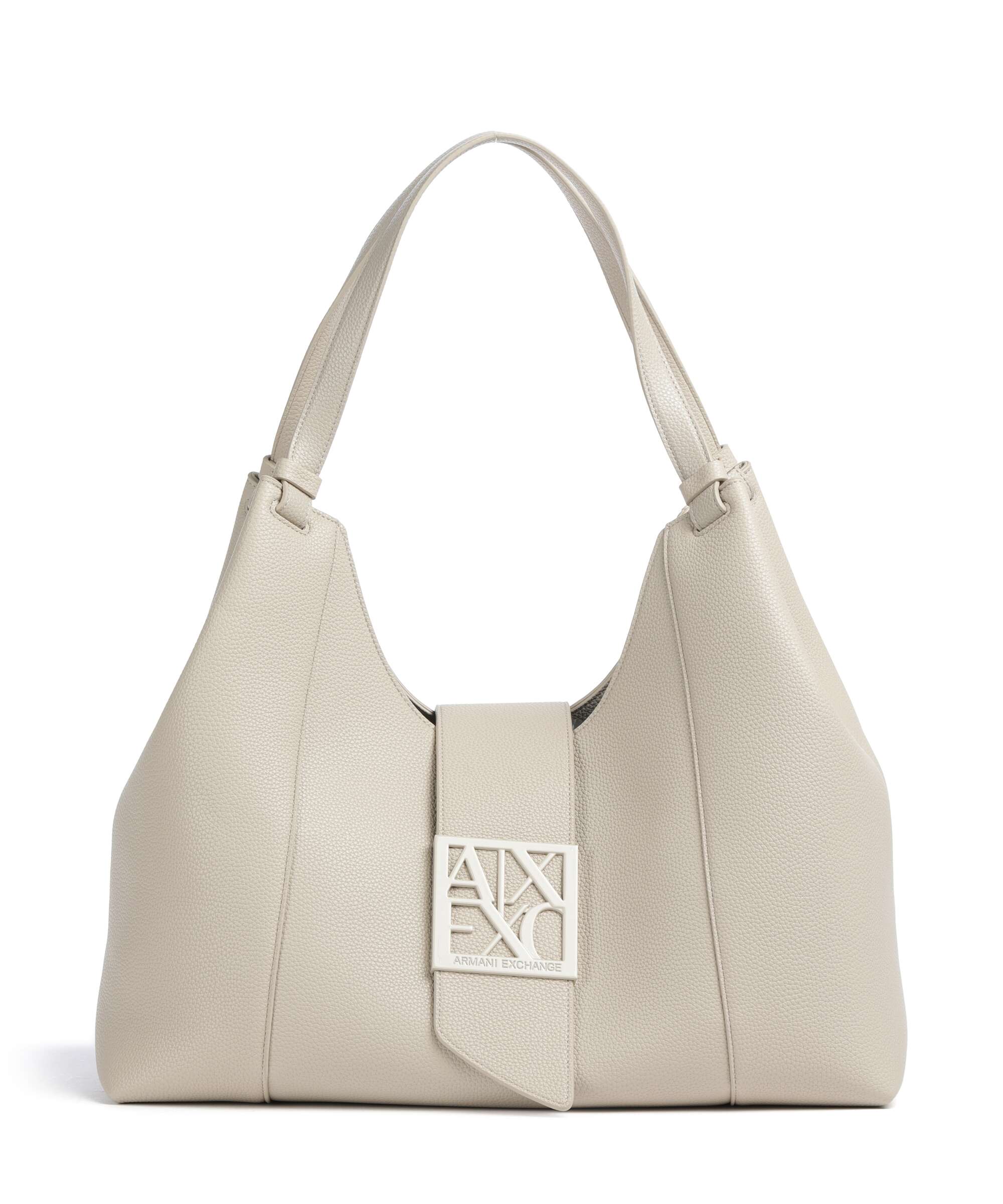 Armani Exchange Susy Soft Hobo bag script