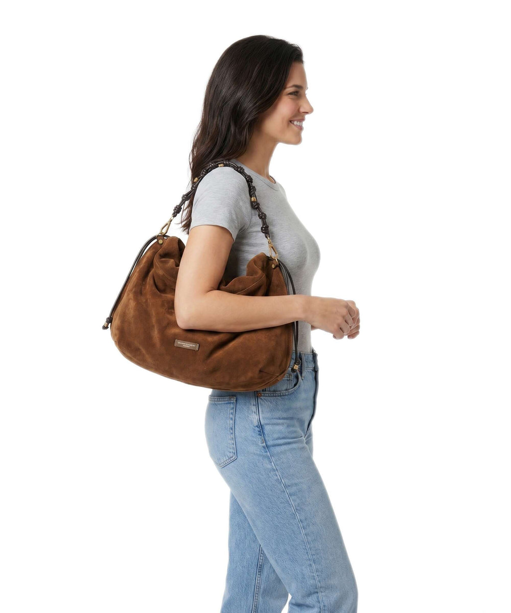 Gianni Chiarini Morgana Hobo bag cognac