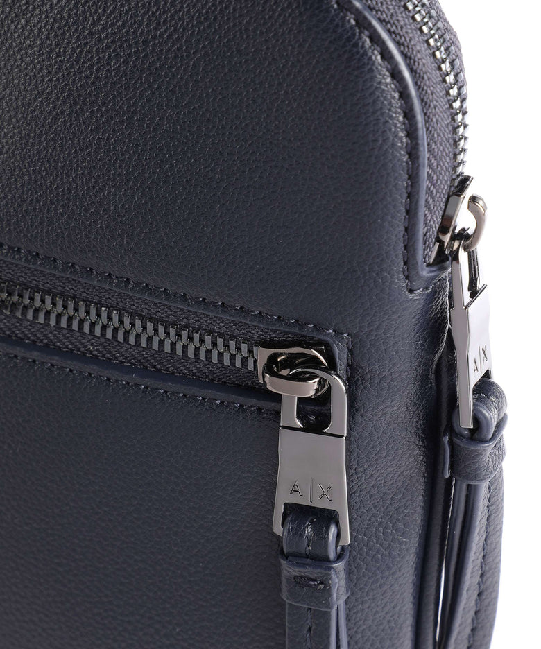Armani Exchange Dino Crossbody bag blu