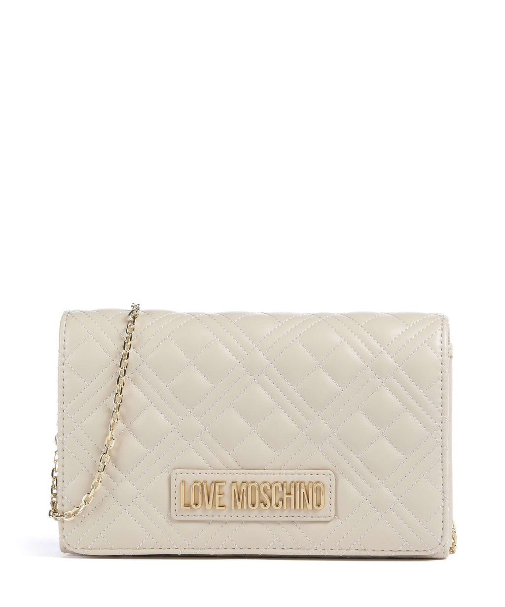 Love Moschino Smart Daily Crossbody bag avorio