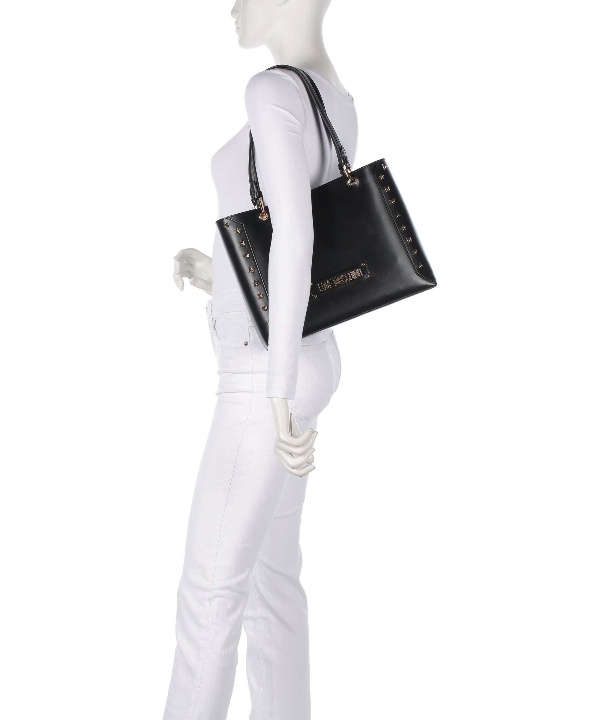 Love Moschino Timeless Tote bag nero