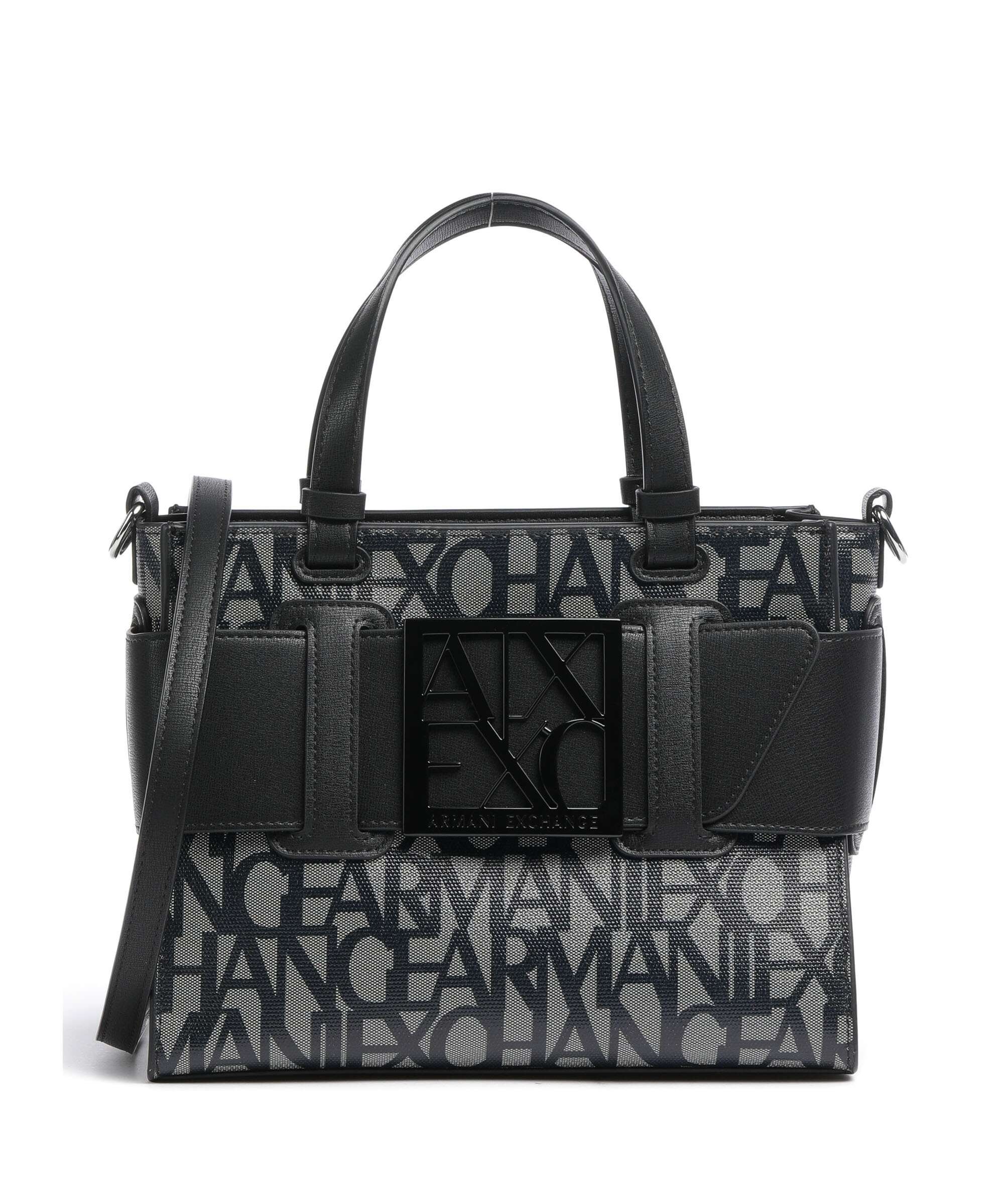 Armani Exchange Susy M Handbag beige/black