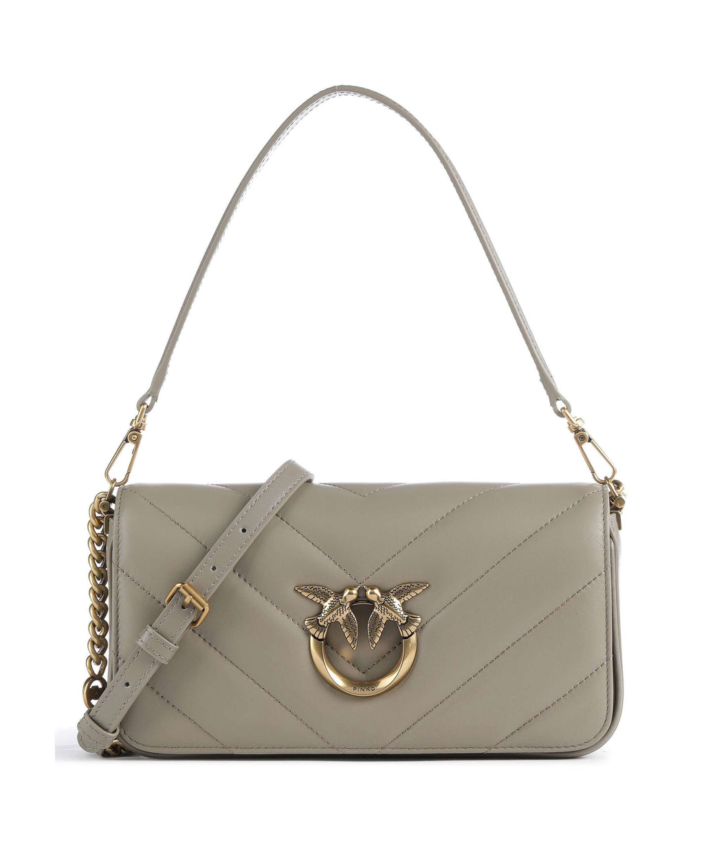 Pinko Love Click Mini Shoulder bag noce/antique gold