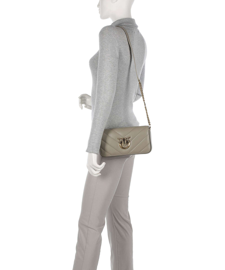 Pinko Love Click Mini Shoulder bag noce/antique gold