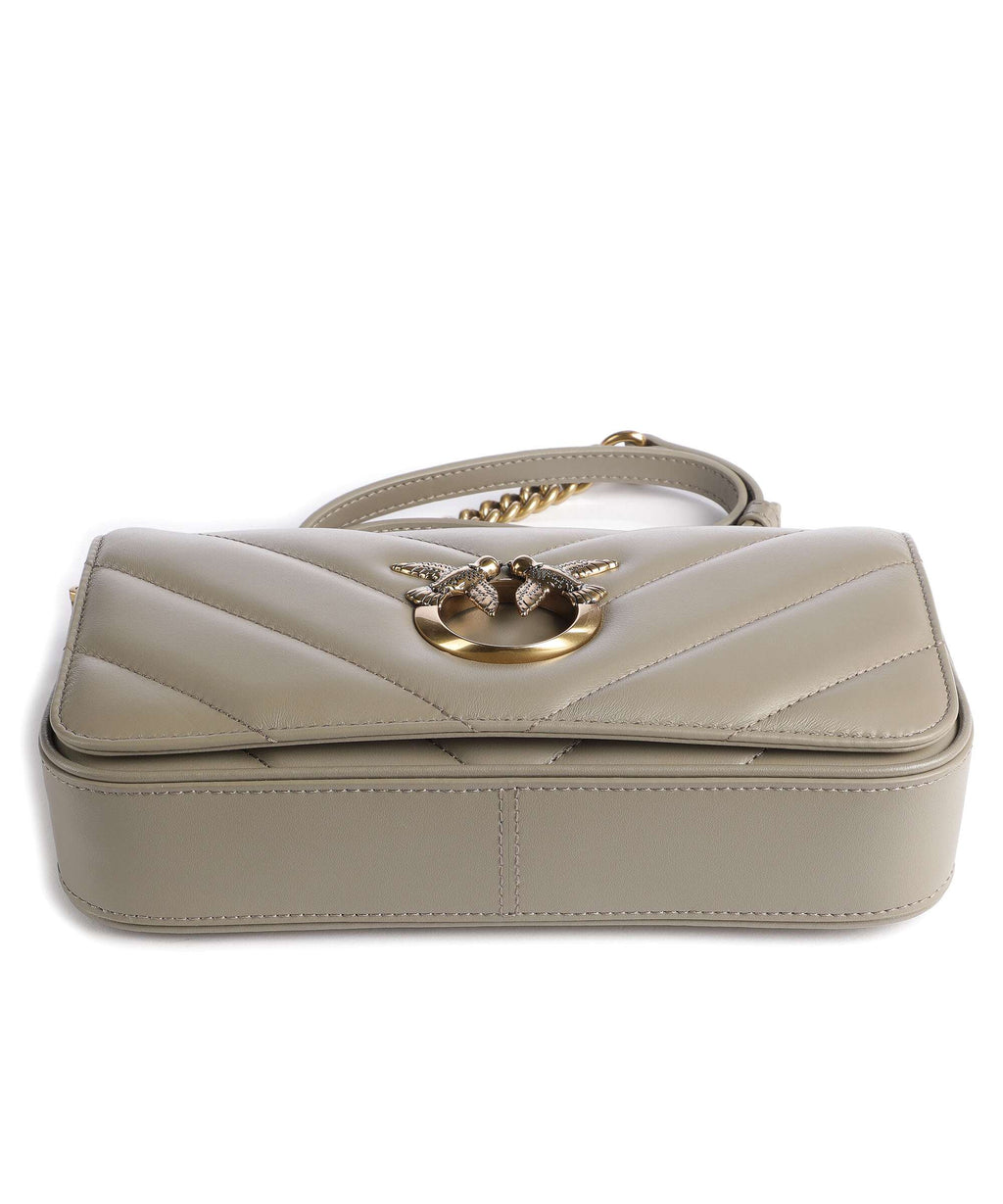 Pinko Love Click Mini Shoulder bag noce/antique gold