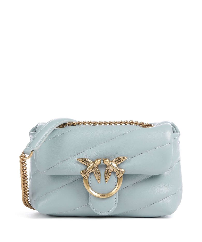 Pinko Love Puff Baby Shoulder bag bruma grigio