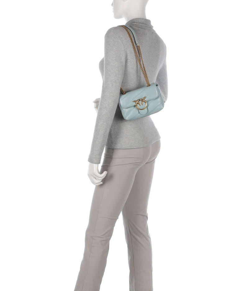 Pinko Love Puff Baby Shoulder bag bruma grigio