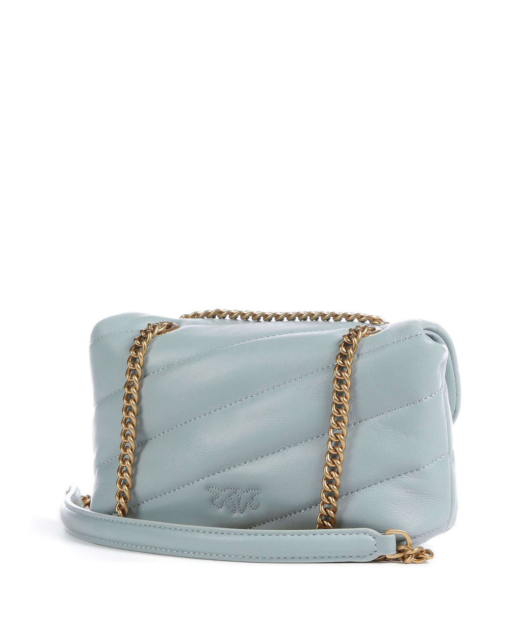 Pinko Love Puff Baby Shoulder bag bruma grigio